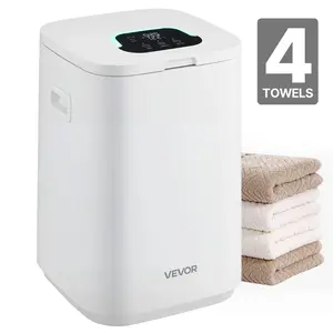 VEVOR Towel Warmers for Bathroom,  Towel Warmer Bucket with Child Lock & High-Temp Indicator & 24H Delay Timer & Auto Shut Off Fits up to 4 Oversized Bath Towels, Blankets, Clothes, Bathrobes and More