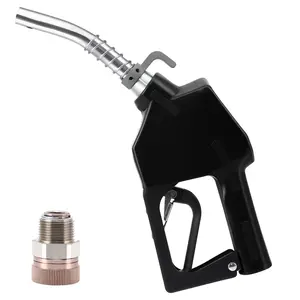 Garvee Automatic Fuel Nozzle with 3/4" NPT Inlet Thread and 13/16" Spout, 16 GPM Max Flow Rate, Auto Shut Off, Aluminum & PVC Handle, 360° Swivel for Gasoline, Diesel, Kerosene, Biodiesel
