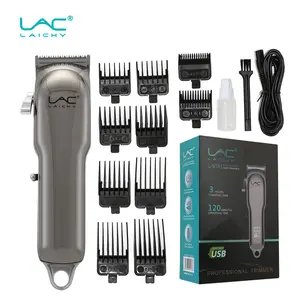 LAC Hair Clippers for Men Professional, Barber Clippers for Hair Cutting Kit, Rechargeable Mens Hair Clippers, Rechargeable Haircut Machine for Family