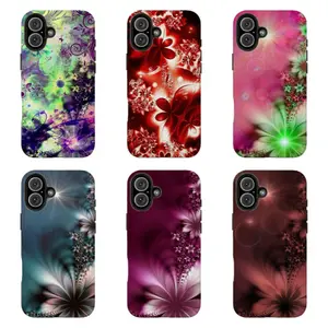 Abstract Swirl Flower Phone Case | Maximalist Trippy Style , For iPhone 11 12 13 14 15 16 17 Pro Max For Samsung S26 S25 S24 S23 S22-Gift For Her/Him/Anime lovers