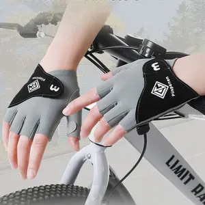 No More Sore Hands! Padded Half Finger Cycling Gloves | Non-Slip Grip for MTB & Road Biking