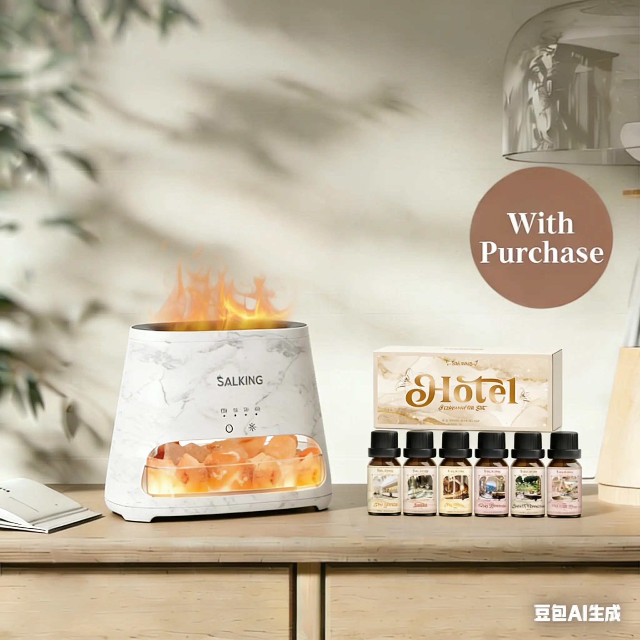 MARBLE Diffuser+Hotel oil set
