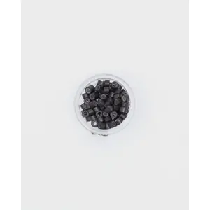 Silicone Beads - Dark Brown