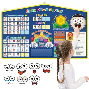 Feelings Chart, Calm Down Corner Decor Supplies, Social Emotional Learning Activities, Emotions Toys