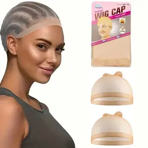 [Not For Sale]Free Gifts HD Wig Cap, Invisible and Sheer Breathable Ultra-thin Stretchy Stocking Caps for Lace Front Wigs (Do Not Order Separately) Gift