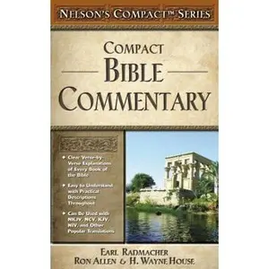 USED Book - Nelson's Compact Series: Compact Bible Commentary by Thomas Nelson (Paperback) - english
