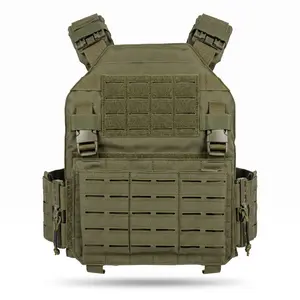 XL TACTICAL Quick Release Modular Plate Carrier Men Training Vest With Drop Pouch, Adjustable Training Vest For Outdoor