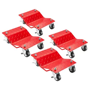 Stalwart 4-Piece Car Jack Tire Skates
