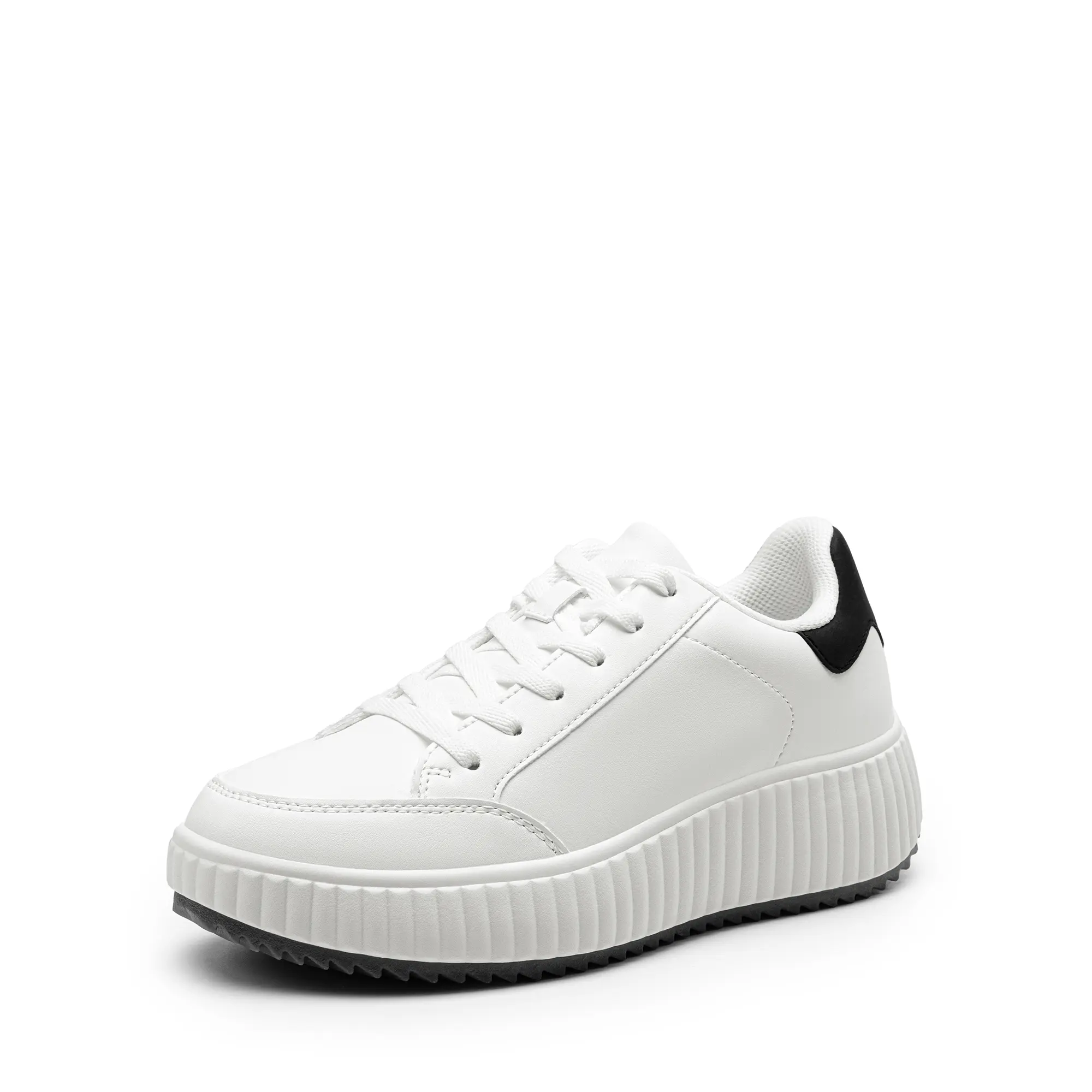 Dream Pairs Women's Aesthetic Minimalist Platform Sneakers - Low Top Vegan Leather Casual Walking Shoes, Comfortable Foam Insole for Everyday Outfits, Simple Fits, Sporty Chic, Chic Sporty, Low Cut Sneaks, Thick Platform, Mesh, Modern, Thick Sole, Casual,