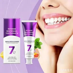BARUBT Intense Whitening Toothpaste, Probiotic Stain Removal, Mint Flavor Daily Care, 120g