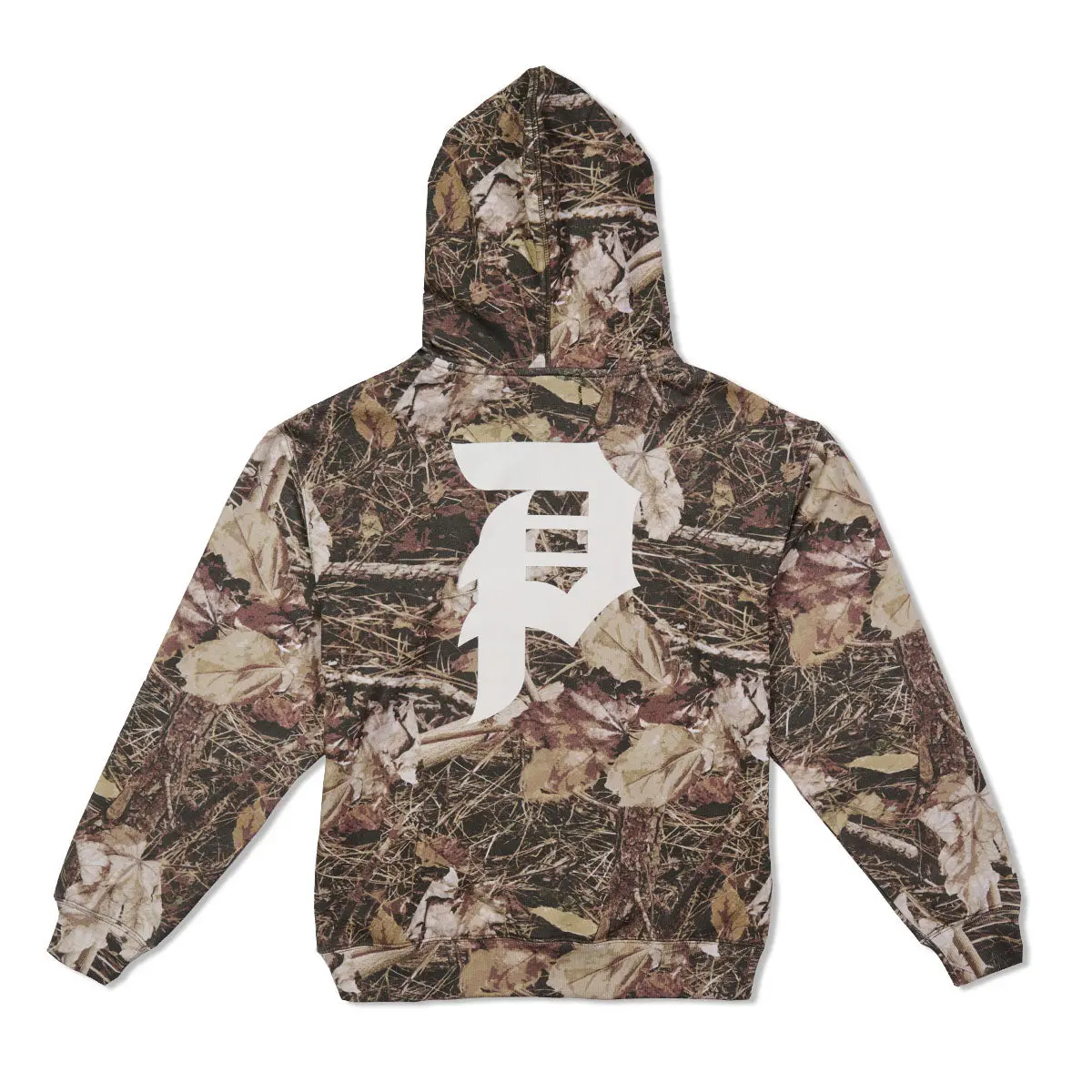 PRIMITIVE APPAREL Men's Dirty P Shaw Heavyweight Fleece Hoodie, Casual Boxy Fit Pullover with Screen Printed Artwork, Sweatshirts, Tops