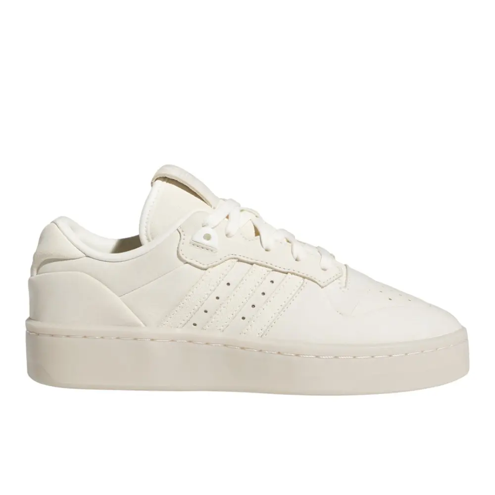 adidas Womens Rivalry Low Lux Sneakers Shoes Casual - White