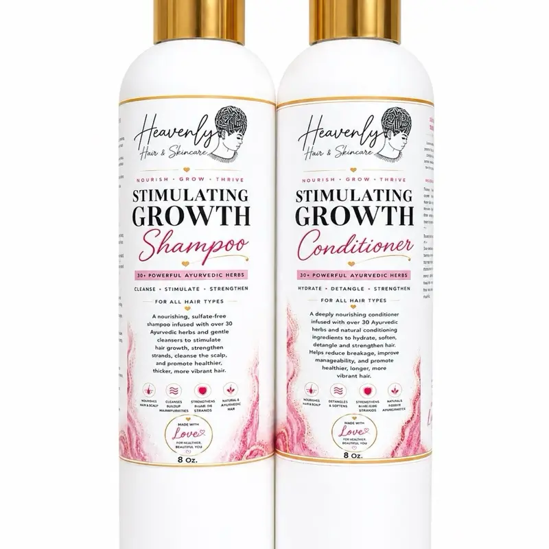8oz Stimulating Growth Shampoo & Conditioner Set