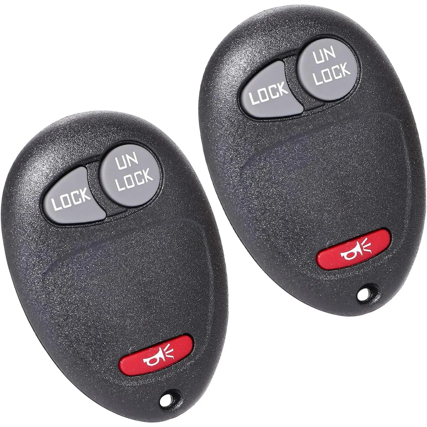 Replacement Keyless Entry Remote Key Fob with Dual Programming - Lock Unlock Function, Multi-Model Interchange Fit for Chevy Colorado/Venture, GMC Canyon, Hummer, Isuzu i-290/i-370, Oldsmobile Silhouette, Pontiac Montana (2004-2010), Key Lock, Vehicles