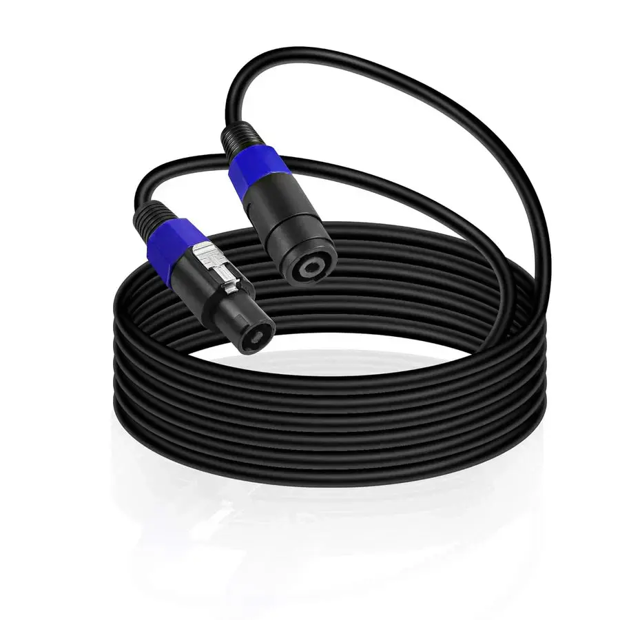 MR DJ CSMSF50 50 Feet Speakon Male to Speakon Female Speaker Cable