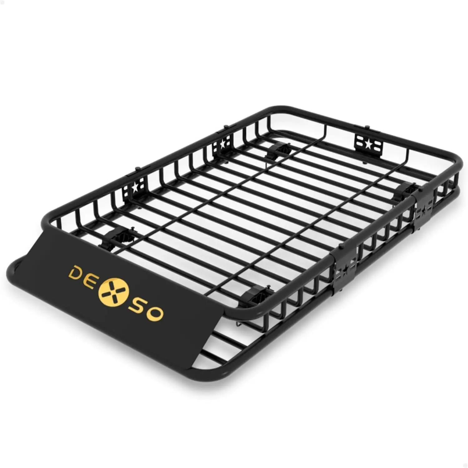 GARVEE 64"x39" Universal Roof Rack Basket, 200 Lbs Capacity with Extension Car Top Luggage Holder Carrier Basket for SUV, Truck, & Car Steel Construction