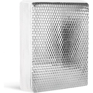 RV Vent Insulator 14x22x3'' Universal RV Skylight Cover for Inside Camper Skylight Insulator Sunroof Pillow with Reflective Surface