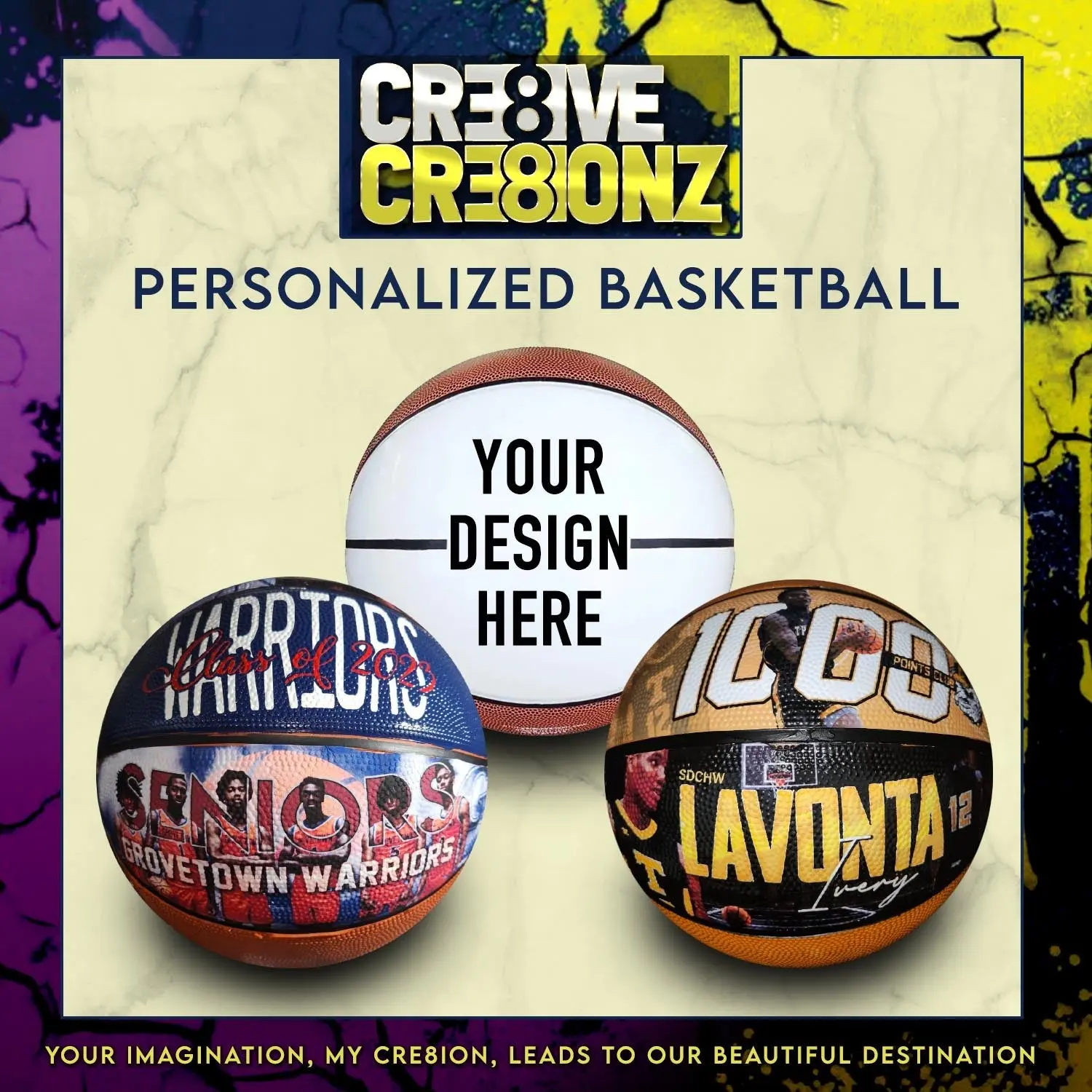 Custom Personalized Basketball