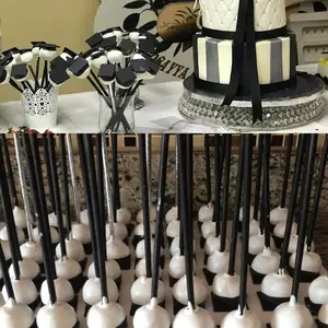 Paper Lollipop Straws, Pure Color Cake Straws, Perfect for Desserts, Fruit Salads, Candy Decorations, Birthday Parties, Weddings