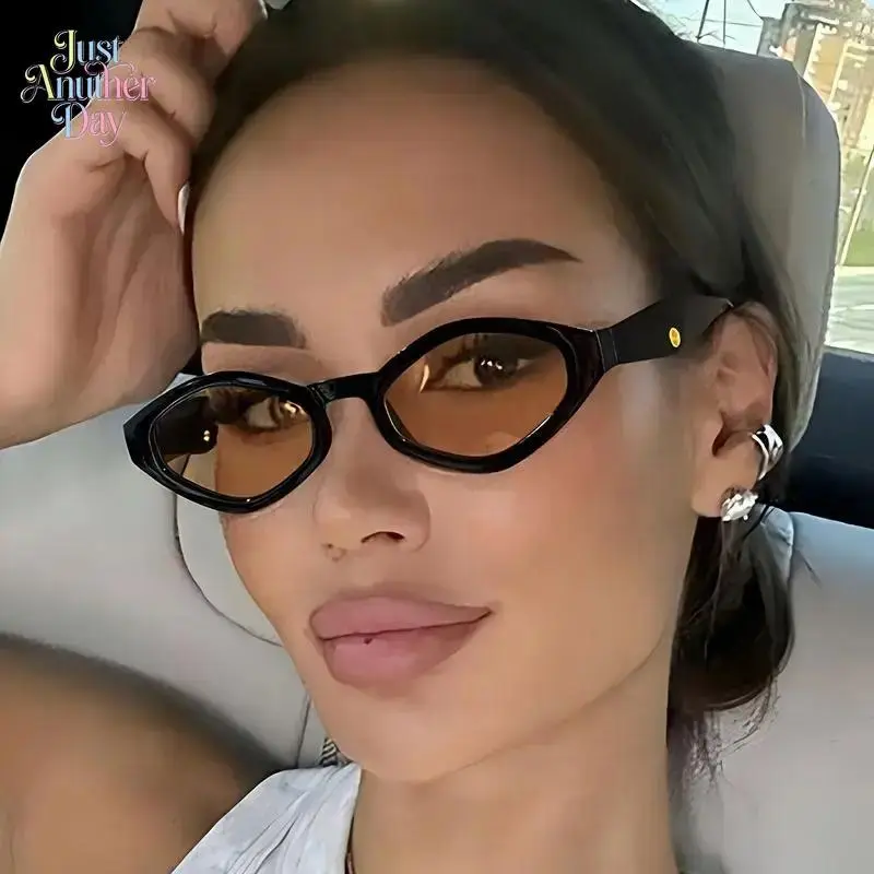 Women's Cat-Eye Trendy Sunglasses - Stylish Glasses with Irregular Frame, Lightweight Comfortable Durable Eyewear, Women's Accessory for Street Photography, The Way of Water Cosplay Bodysuit, Party Supplies, Women's Sunglasses,summervibes