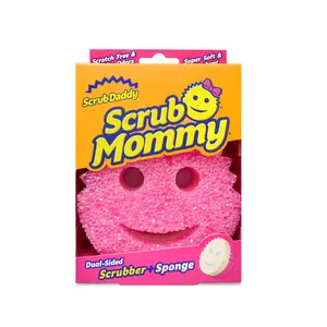 Scrub Mommy (1ct) Dual-sided Scrubber and Sponge made from ResoFoam and FlexTexture Scrub Mommy (1ct) Dual-sided Scrubber and Sponge made from ResoFoam and FlexTexture