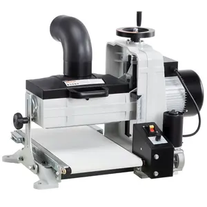 VEVOR 16 Drum Sander with Stand Extension Tables, 1.5HP 1720RPM Dual Motor Drum Sander for Woodworking - Variable Speed Conveyor Belt, 4 Dust Collection Port for Cabinet Furniture FinishingVEVOR Super Brand Day