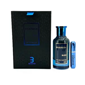 Bharara Bleu Eau De Parfum Spray 3.4 FL.OZ For Men Bold Confident Scent Luxurious