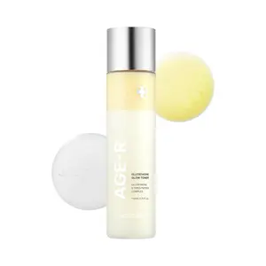 [Official Medicube Partner] AGE-R Glutathione Glow Toner 140ml -  Low-Irritation Double Layer Toner for Glass Glow Skin with Peptide, Even Skin Tone, Radiance, Hydration, Korean Skincare