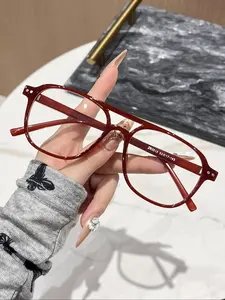 Women's Frame College Style Cute Decorative Flat Mirror, Stylish Accessory for Home Decoration, Perfect Gift Idea, Eyeglass Frames