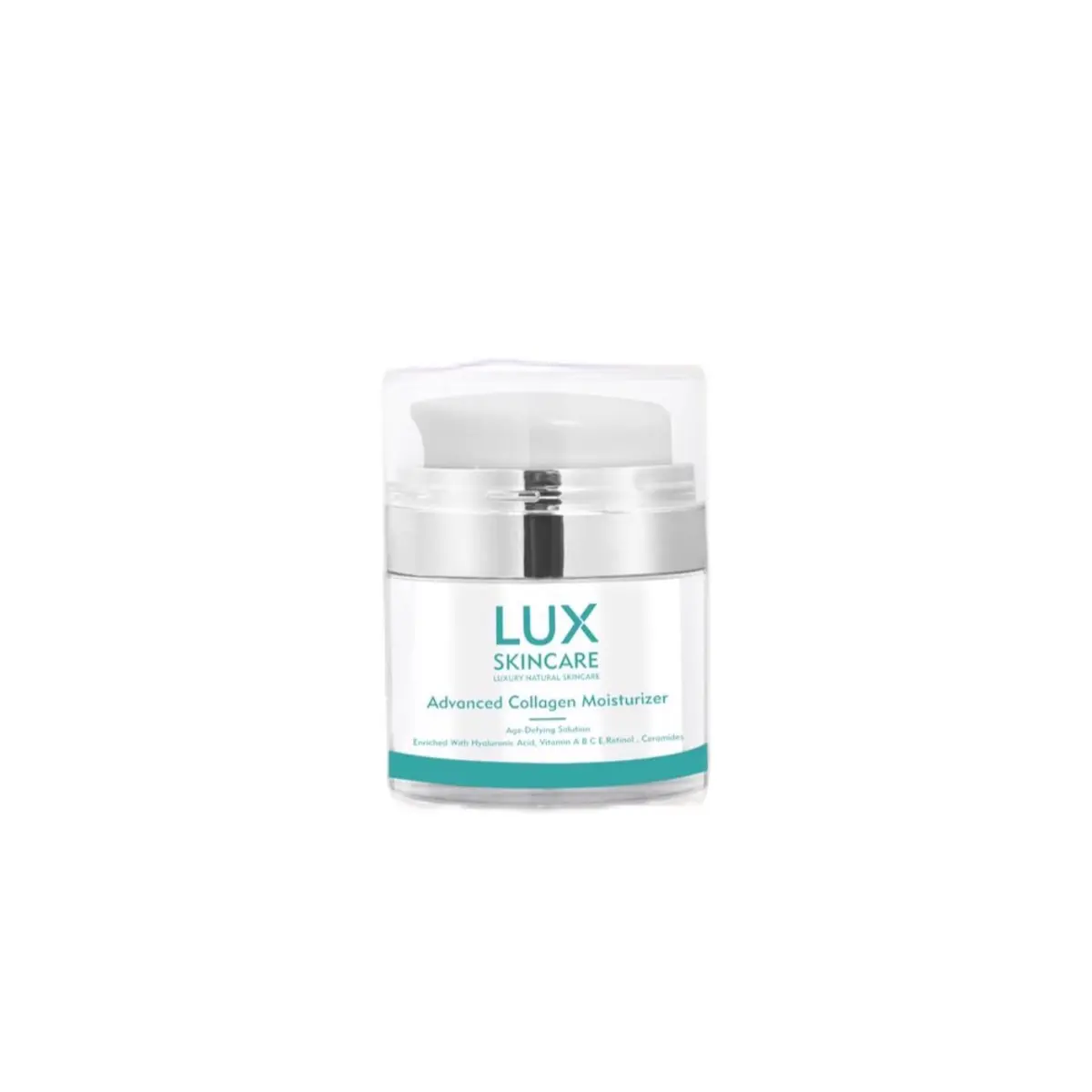 Lux Skincare Advanced Collagen Moisturizer for Skin Repair and Comfort - Ideal for Hydrating and Moisturizing
