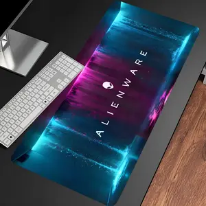 Anime A-Alienware-S Mouse Pad Tool Mat HD Printing Computer Gamers Locking Edge Non-slip Mause Pads Keyboard PC Desk Pad