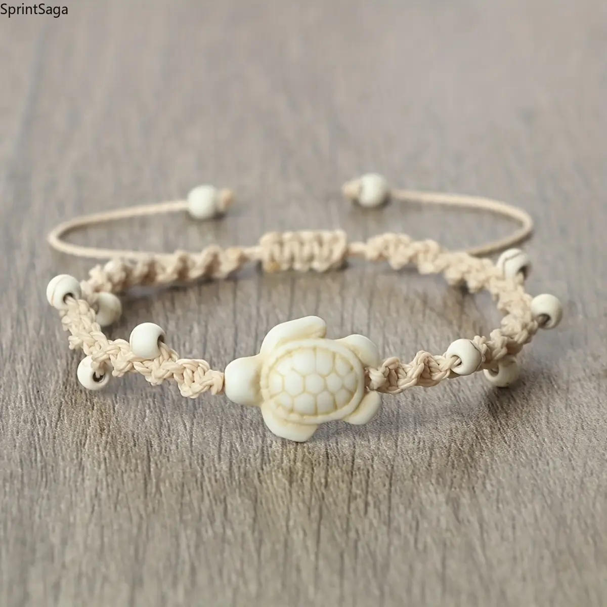 Colorful Wax-Thread Braided Turtle Bracelet Jewelry & Bag Charm, Waterproof for Seaside Vacations, Outdoor Activities, Beach, Turtles, Braided Thread, Seaside Wear, Waterproof Bag, Unisex, Bracelets Bangles, Exquisite Trendy Bracelet