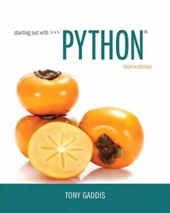 USED-Starting Out with Python by Gaddis, Tony (Paperback)