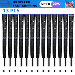 13 PCS NEW Blue CP2 Pro Rubber Grip Wrap Grip Golf Club Grip Golf Grip Anti-Slip