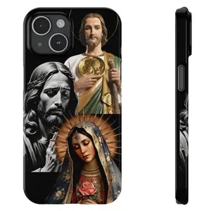 San Judas Virgen De Guadalupe Phone Case for iPhone 17 16 15 14 13 12 11 Pro Max Plus