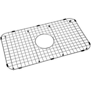 26.14-in x 12.99-in Center Drain Heavy-Duty Stainless Steel Sink Grid SVM2613C