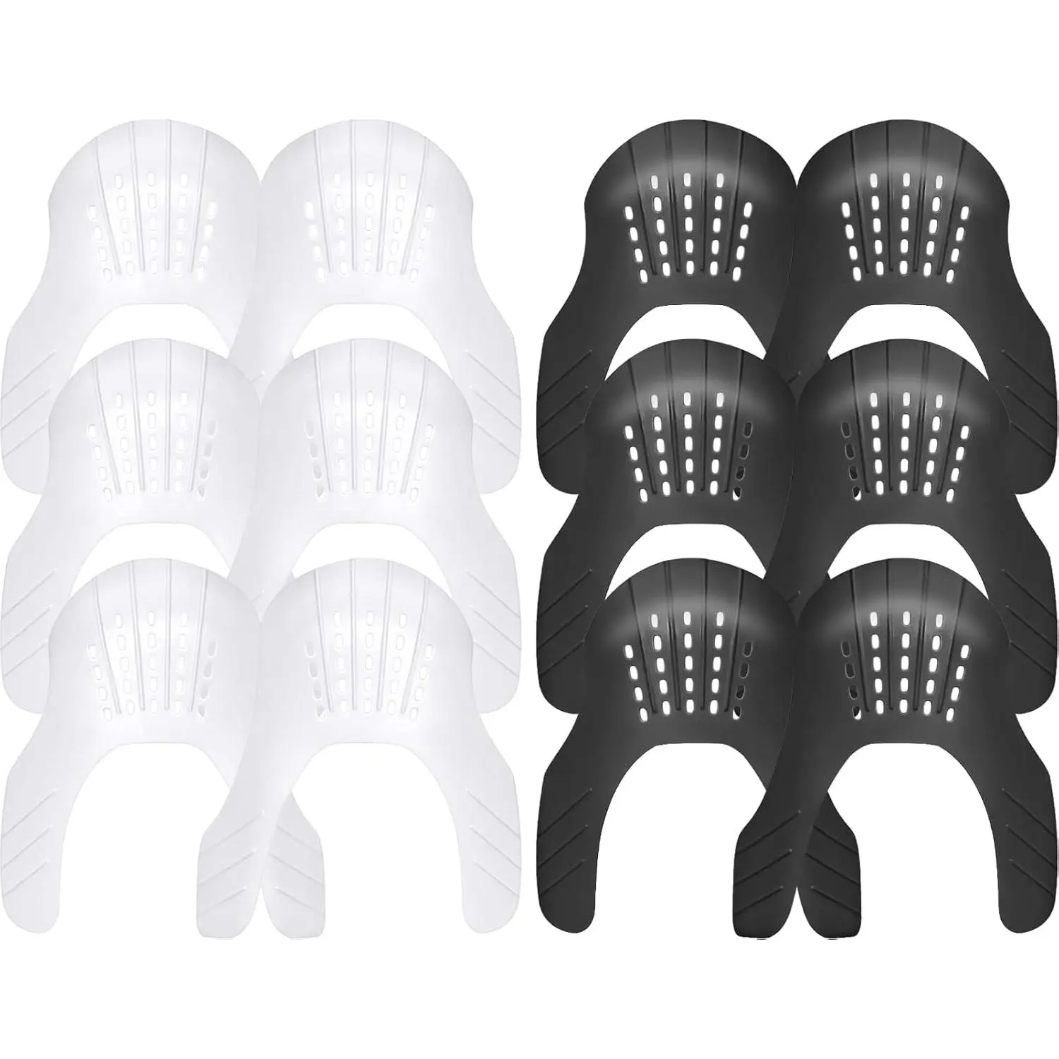 6 Pairs Crease Protector for Sneaker Shoes - Anti Crease Guard No Crease Shoe Toebox Insert for Men Women Youth