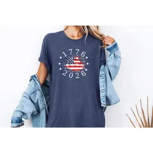America 250 Anniversary Shirt – Patriotic 1776–2026 Tee, 4th of July Gift