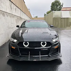 i-5Autohaus Halo LED Grille Lights for 2015-2023 Mustang GT500 Bumper