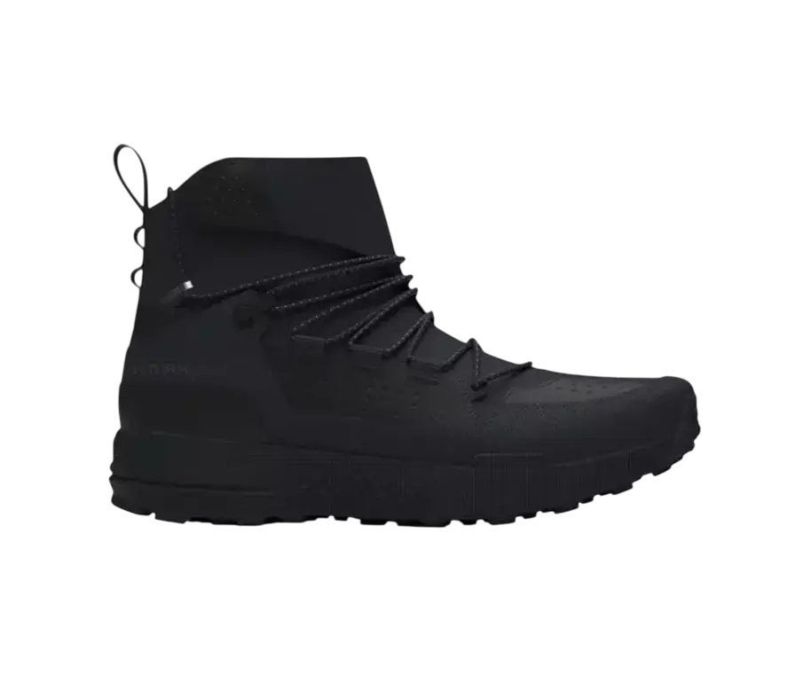 UNDER ARMOUR BLACK BOOTS MENS WATERPROOF UA CHARGED LOADOUT TREK 3027681-001