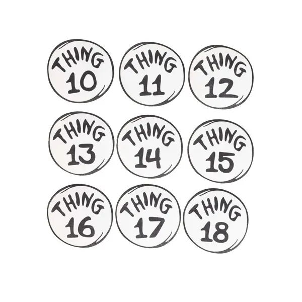 Dr. Seuss Costume Thing 10-18 Patch Set