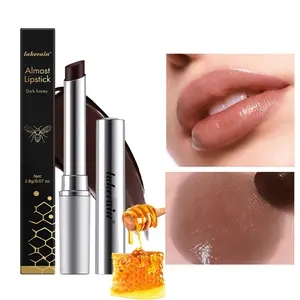 1Pcs/2Pcs/3Pcs Dark Honey Lip Balm,Hydrating Natural Glossy lipsticks,Moisturizing lip tint Makeup Lip Care Balm For Dry Lips lip tint nursing,Vitamin E Tinted Cosmetic lip stain make up Moisturizer Lipgloss
