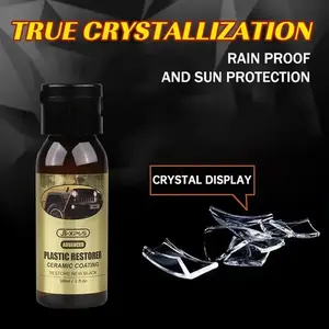 Automotive Plastic Care, Powerful & Long-Lasting Restoration, Coating, Renewal & Anti-Stain Protection, Essential Car Maintenance Tool