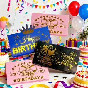 FuRise Folding Red Envelope DIY Gift – Creative Money Holder Card, Birthday Surprise Envelope, Valentine’s Day Gift Wallet Clip