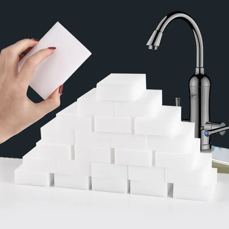 Magic Sponges Cleaning Eraser,Multi-Functional Household Cleaning Kitchen Dish Sponge for Furniture,Bathroom,Bathtub, Sink,Floor, Baseboard, Wall Cleaner