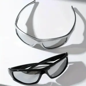 2PCS Square Frame Glasses for Men & Women | Y2K Style Trendy Eyewear | Stylish Daily, Street & Summer Party Glasses | Perfect Decoration for Fashionable Looks