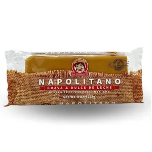 La Cubanita Napolitano Low-Fat Cholesterol-Free Dessert Snack - Guava & Milk Cream Flavor, 8 oz Guava Blend Treat for US Consumers (Est. 1982)