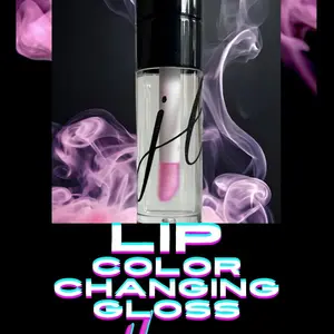 Jillian Loretta Color Changing Lip Gloss: Makeup Cosmetic Product Glossy  Lip Care Lipstick Berry
