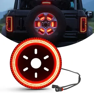 LFM 120 LED Spare Tire Brake Light for Bronco 2021+, Super Bright 3rd Brake Light, Waterproof Off-Road Upgrade