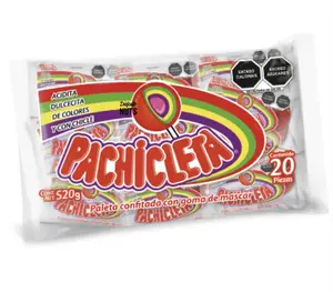 Pachicleta 4 flavors layers, 20 pieces bag 1.14 lbs 520 g